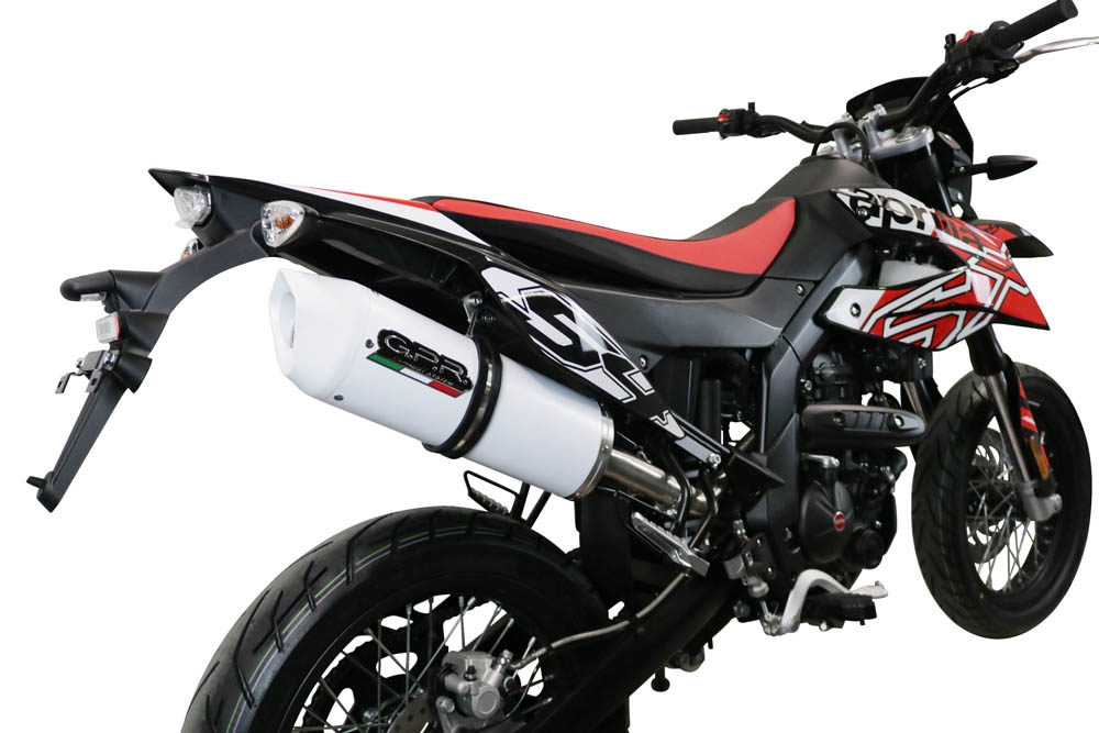 Escape compatível com Aprilia Sx 125 2021-2024, Albus Evo4, Escape legal, aprovado, com db killer removível, tubo de conexão e conversor catalítico 