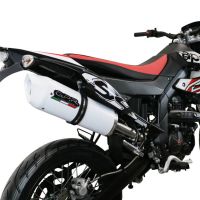 Escape compatível com Aprilia Rx 125 2021-2024, Albus Evo4, Escape legal, aprovado, com db killer removível, tubo de conexão e conversor catalítico 