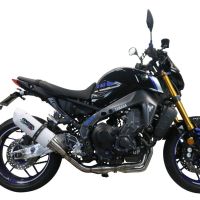 Escape compatível com Yamaha Mt-09 2021-2023, Albus Evo4, Sistema homologado com catalisador linha completa, silencioso mais coletor 