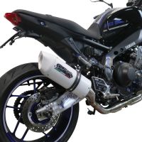 Escape compatível com Yamaha Mt-09 2021-2023, Albus Evo4, Sistema homologado com catalisador linha completa, silencioso mais coletor 