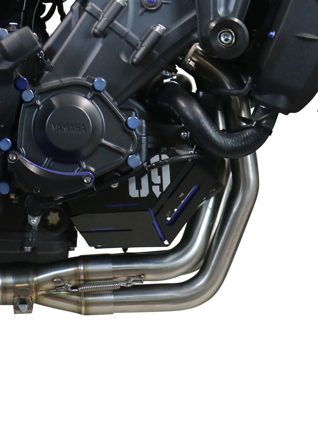 Escape compatível com Yamaha XSR900 2022-2024, Powercone Evo, Sistema homologado com catalisador linha completa, silencioso mais coletor 