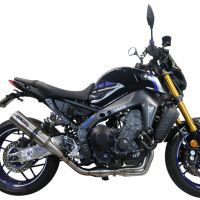 Escape compatível com Yamaha Mt-09 2021-2023, M3 Inox , Sistema homologado com catalisador linha completa, silencioso mais coletor 