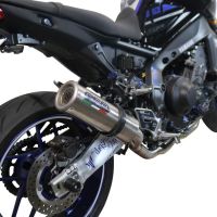 Escape compatível com Yamaha Mt-09 2021-2023, M3 Inox , Sistema homologado com catalisador linha completa, silencioso mais coletor 