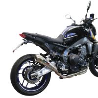 Escape compatível com Yamaha Mt-09 2021-2023, Powercone Evo, Sistema homologado com catalisador linha completa, silencioso mais coletor 