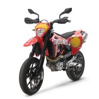 Escape compatível com Gas Gas ES 700 2023-2024, GP Evo4 Titanium, Escape legal, aprovado, com db killer removível, tubo de conexão e conversor catalítico 