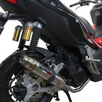 Escape compatível com Honda X-Adv 150 2020-2023, Deeptone Inox, Escape racing linha completa, silencioso mais coletor com dbkiller, não homologado 