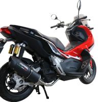 Escape compatível com Honda X-Adv 150 2020-2023, Furore Nero, Escape racing linha completa, silencioso mais coletor com dbkiller, não homologado 