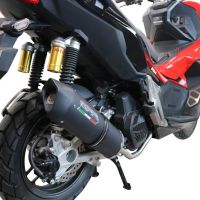 Escape compatível com Honda X-Adv 150 2020-2023, Furore Nero, Escape racing linha completa, silencioso mais coletor com dbkiller, não homologado 