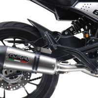 Escape compatível com Moto Morini Seiemmezzo Str 2022-2024, GP Evo4 Titanium, Escape homologado semi-completo com db killer removível e com catalisador 