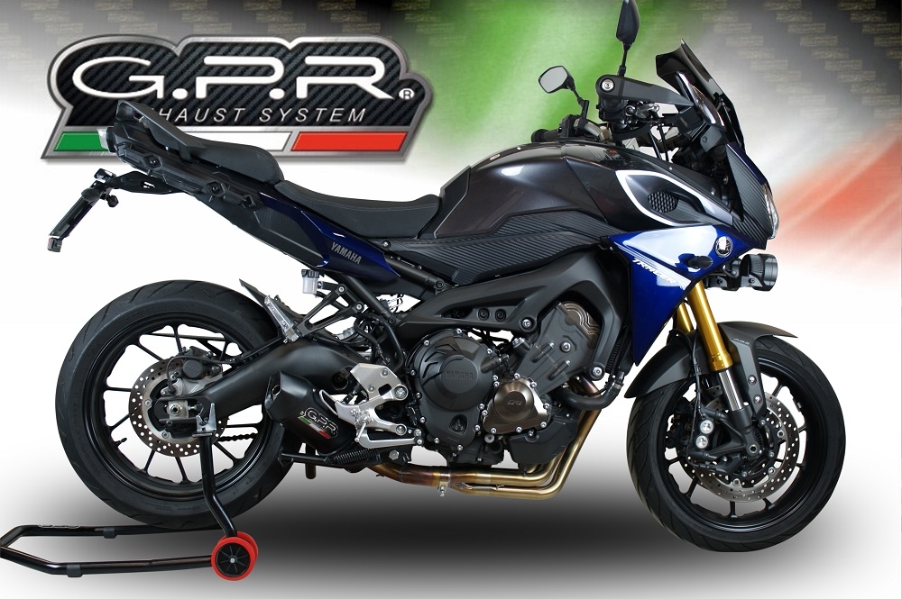 Escape compatível com Yamaha Tracer 9 2021-2024, Furore Nero, Escape racing linha completa, silencioso mais coletor com dbkiller, não homologado 