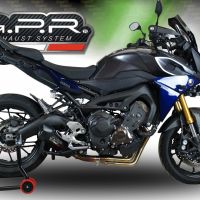 Escape compatível com Yamaha Tracer 9 2021-2024, Furore Nero, Escape racing linha completa, silencioso mais coletor com dbkiller, não homologado 