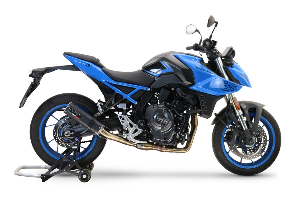 Escape compatível com Suzuki Gsx-8S 2022-2024, M3 Black Titanium, Escape racing linha completa, silencioso mais coletor com dbkiller, não homologado 