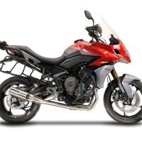 Escape compatível com Triumph Tiger Sport 660 2022-2024, M3 Inox , Escape racing linha completa, silencioso mais coletor com dbkiller, não homologado 