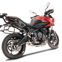 Escape compatível com Triumph Tiger Sport 660 2022-2024, Powercone Evo, Sistema homologado com catalisador linha completa, silencioso mais coletor 