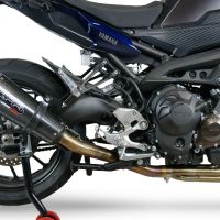 Escape compatível com Yamaha Tracer 9 GT 2021-2024, GP Evo4 Poppy, Sistema homologado com catalisador linha completa, silencioso mais coletor 