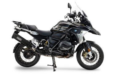 Escape compatível com Bmw R 1250 Gs -Adventure 2019-2020, Furore-X Titanio Nero, Escape legal, homologado, silenciador com db killer removível e tubo de ligação específico 