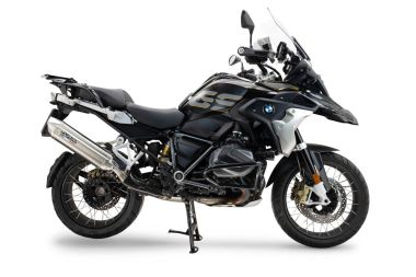 Escape compatível com Bmw R 1250 Gs -Adventure 2021-2024, Furore-X Acciaio Inox, Escape legal, homologado, silenciador com db killer removível e tubo de ligação específico 